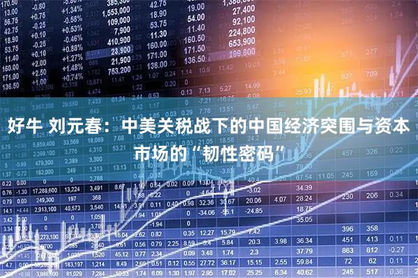 好牛 刘元春：中美关税战下的中国经济突围与资本市场的“韧性密码”
